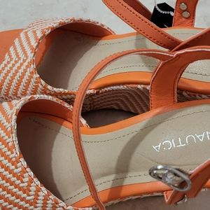 Nautica wedge sandals